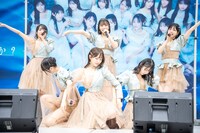 STU48「地平線を見ているか？」リリース記念イベントの様子。