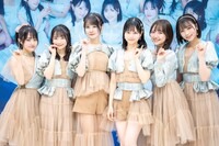 左から久留島優果、高雄さやか、中村舞、曽川咲葵、石田千穂、原田清花。