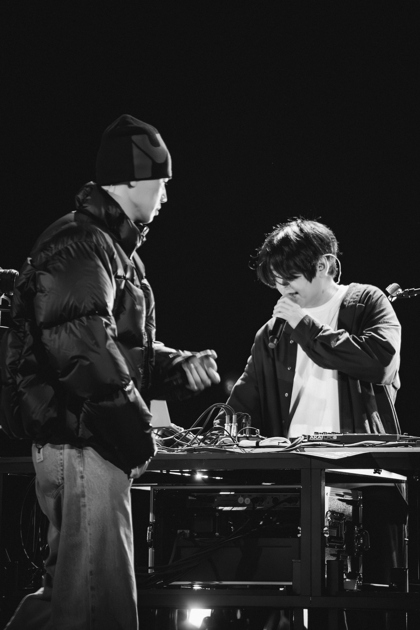 JJJとSTUTS。（Photo by Daiki Miura）