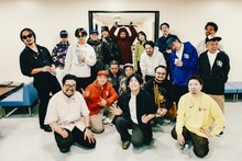 STUTS「“90 Degrees” FIRST HALL TOUR」NHKホール公演の出演者。（Photo by Daiki Miura）