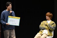 井之脇海と草川拓弥（超特急）。