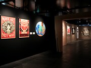 「Stream of Banksy Effect ストリートアートの進化と革命 展 -Street Art (R)Evolution-」内観