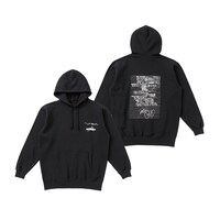ALMOSTBLACK × KREVA パーカー BLACK（税込み12000円）