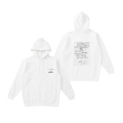 ALMOSTBLACK × KREVA パーカー WHITE(税込み12000円)