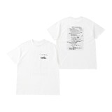 ALMOSTBLACK × KREVA Tシャツ WHITE（税込み7500円） - KREVA展覧会 