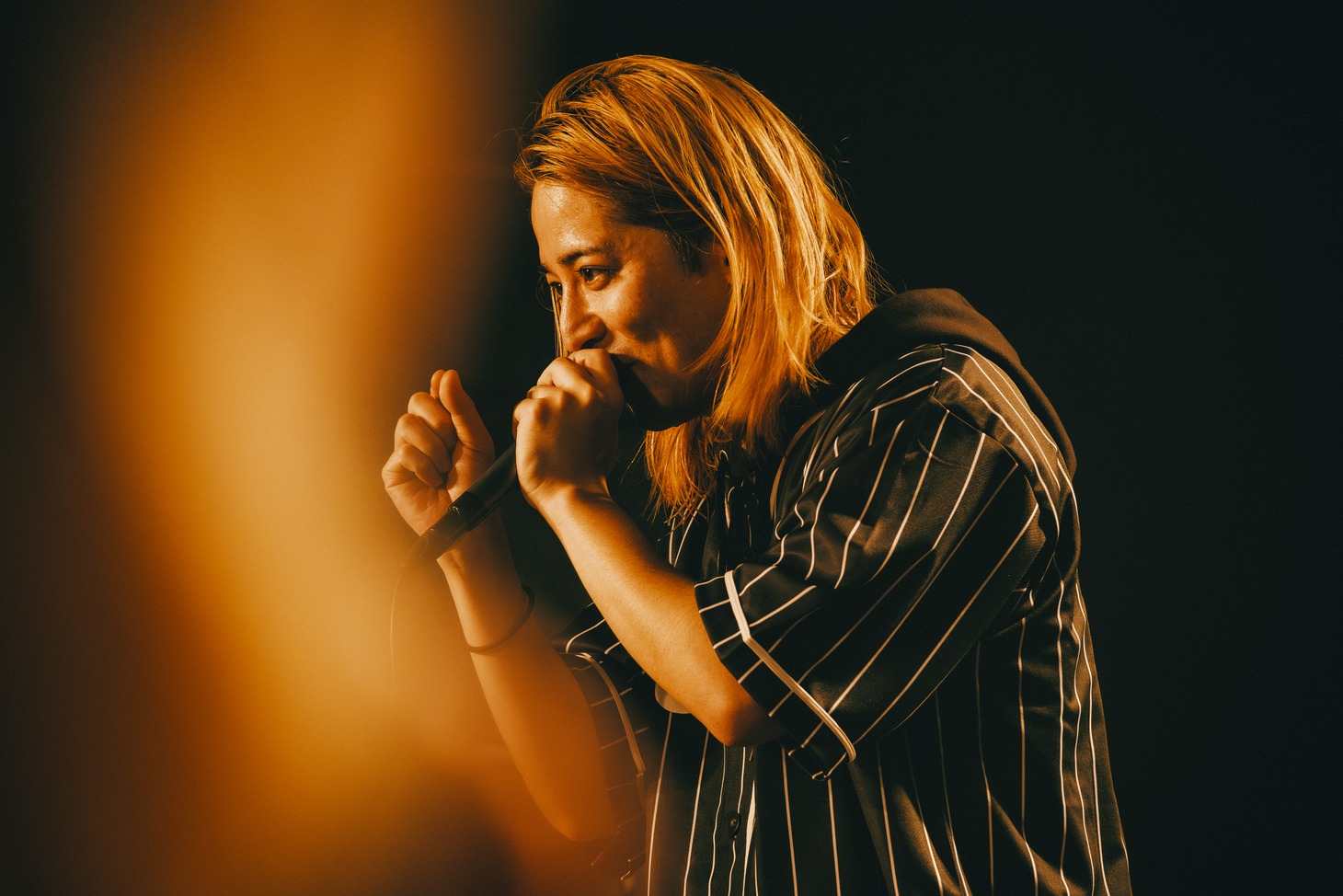 Yosh（Vo）（Photo by Daiki Miura）