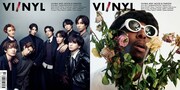 「VI/NYL」グローバル版創刊号表紙と裏表紙。