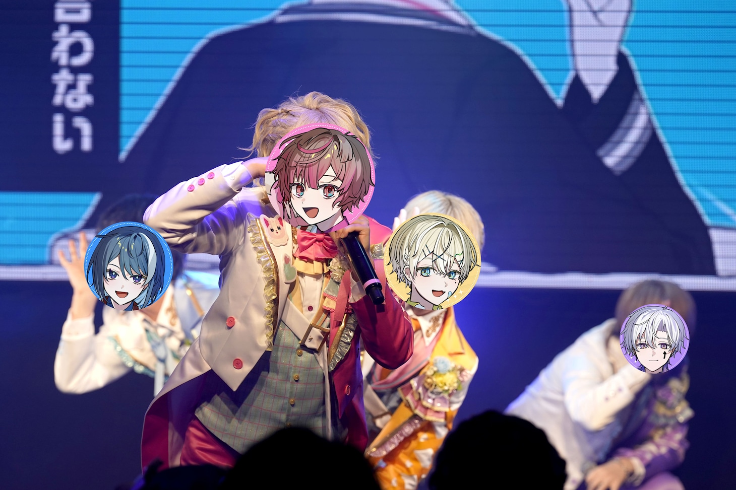 「くらわん1st Live -Welcome to Wonderland-」の様子。