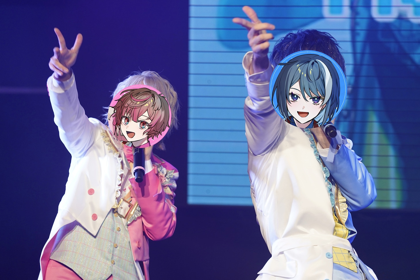 「くらわん1st Live -Welcome to Wonderland-」の様子。