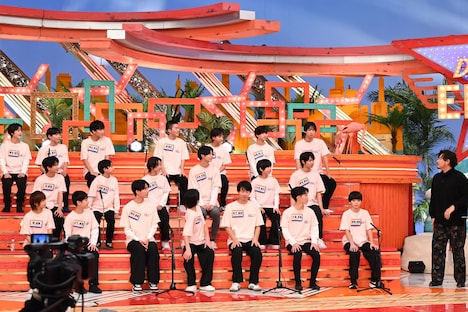 「DOKI! DOKI! NEW STAR AUDITION」に参加するEBiDAN NEXTメンバー。