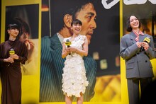 左からかしゆか、あ～ちゃん、のっち。