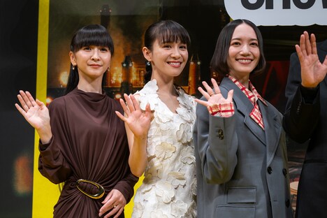 左からかしゆか、あ～ちゃん、のっち。