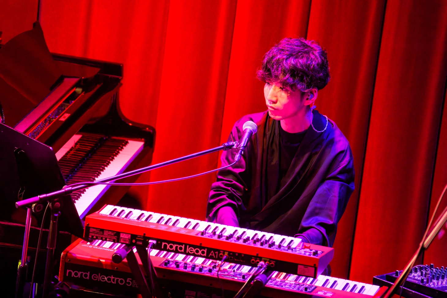 奥野大樹（Piano, Key）（Photo by Masanori Naruse）