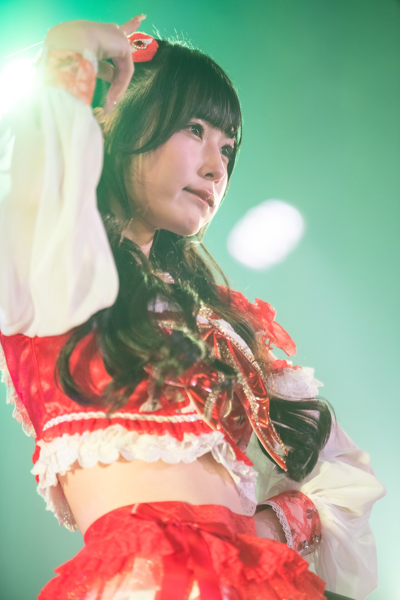逃げ水あむ　ソロビブス　野音　きゅるりんってしてみて NEW SOLO VISUAL ❤️ #逃げ水あむ ( @i_am_am_way ) #きゅるし