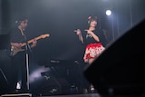 ヤマモトショウ(左)と逃げ水あむ(右)。