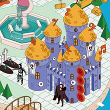 BIGMAMA「旋律迷宮」配信ジャケット