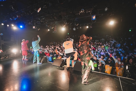 「MACK JACK ONEMAN LIVE Welcome to Vibes Wonderland」の様子。