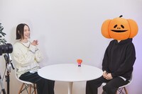 のっちさんと蘭たんさん。