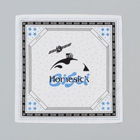 「BUMP OF CHICKEN TOUR ホームシック衛星2024 at ARIAKE ARENA」に同梱されるグッズの「HOMESICK EISEI 2024 バンダナ」。