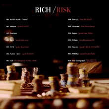 Yvng Patra「RICH / RISK」トラックリスト