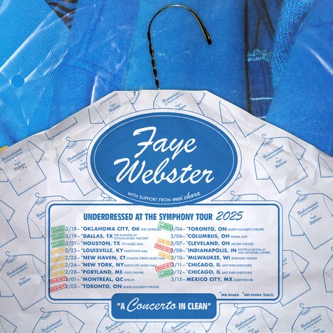 「Underdressed at the Symphony Tour」告知ビジュアル