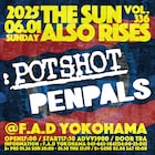 POTSHOT×PENPALS、横浜でツーマンライブ