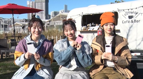 「Google Pixel 9 |au WEBCM ニッポンもしも写真部」メイキングより。