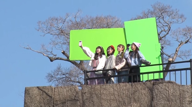 「Google Pixel 9 |au WEBCM ニッポンもしも写真部」メイキングより。