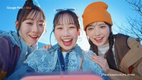 「Google Pixel 9 |au WEBCM ニッポンもしも写真部」東京編より。