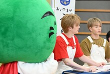 左からすだちくん、ユーキ、マサヒロ。