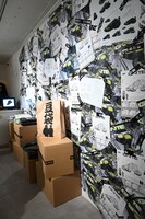 「IGNITE the Podcasters」展示の様子。