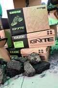 「IGNITE the Podcasters」展示の様子。