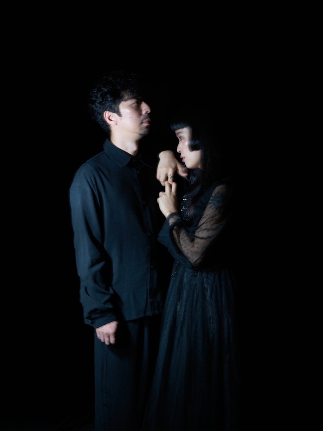 左から小池健輔、小春（チャラン・ポ・ランタン）。（Photo by Yusuke Abe）