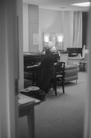 楽屋の様子。（撮影：野田祐一郎）