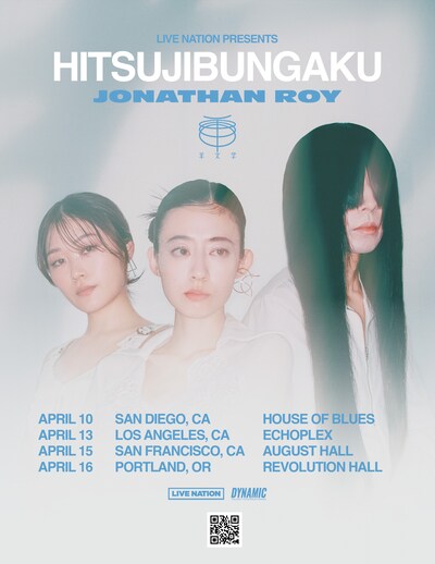 「Hitsujibungaku US West Coast Tour 2025」告知ビジュアル