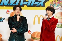 左から八木勇征、中島颯太。