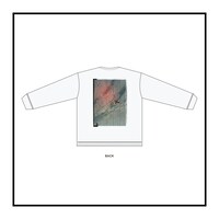「KEY VISUAL PHOTO LONG SLEEVE T-SHIRT WHITE」