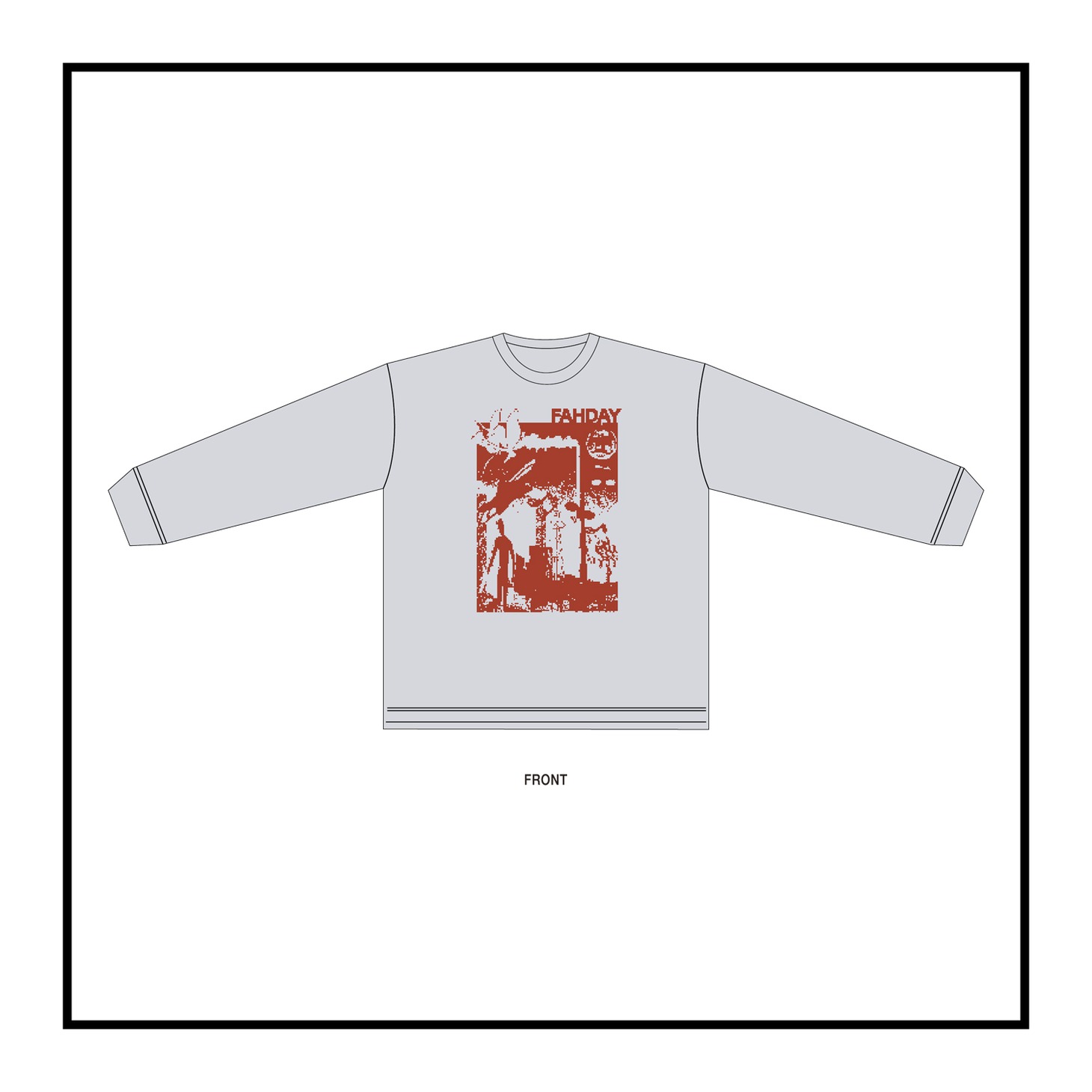 「FAHDAY2024「Fah Undah Mirror」 Sweat - Designed by Rintaro」