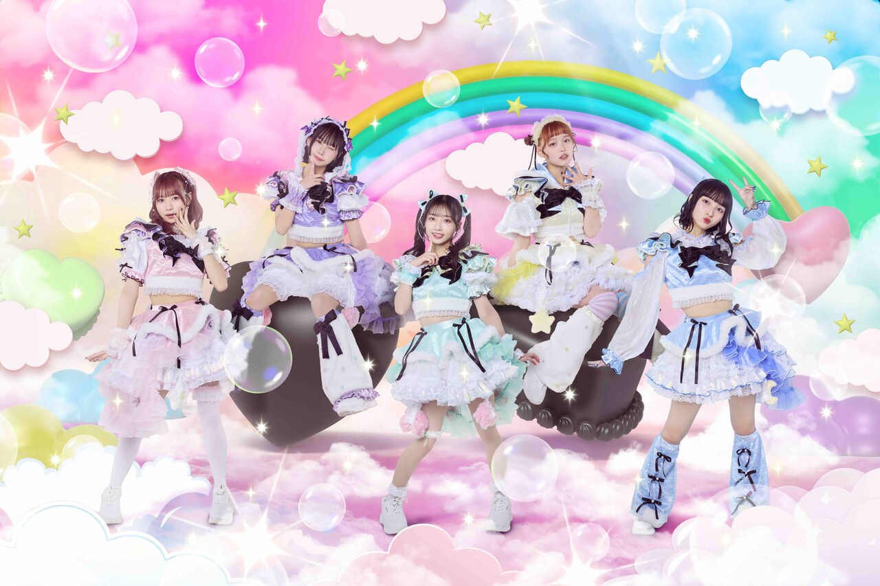 KiSS KiSS結成2周年ワンマン開催、新アー写はファンシーでかわいい