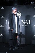 ステージ上で実際に“風”の没入体験が行われた。中島健人は「迫力がすごいですね。風が強くこちらに押し寄せてきます!」と実況。