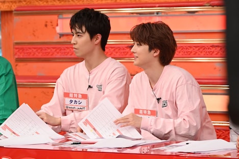 超特急のタカシとユーキ。