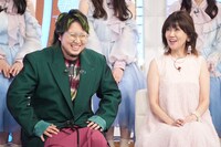 左からこっちのけんと、松本伊代。(c)日本テレビ