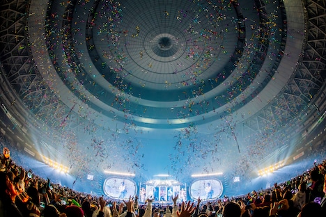 「BE:FIRST DOME TOUR 2024-2025 "2:BE"」の様子。（撮影：ハヤシマコ［hayashi maco］）