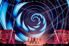 「BE:FIRST DOME TOUR 2024-2025 "2:BE"」の様子。（撮影：ハヤシマコ［hayashi maco］）