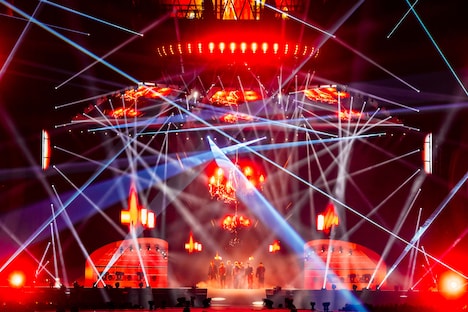 「BE:FIRST DOME TOUR 2024-2025 "2:BE"」の様子。（撮影：ハヤシマコ［hayashi maco］）