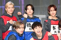 左から時計回りに篠塚大輝、橋本将生、本多大夢、浅井乃我、猪俣周杜。
