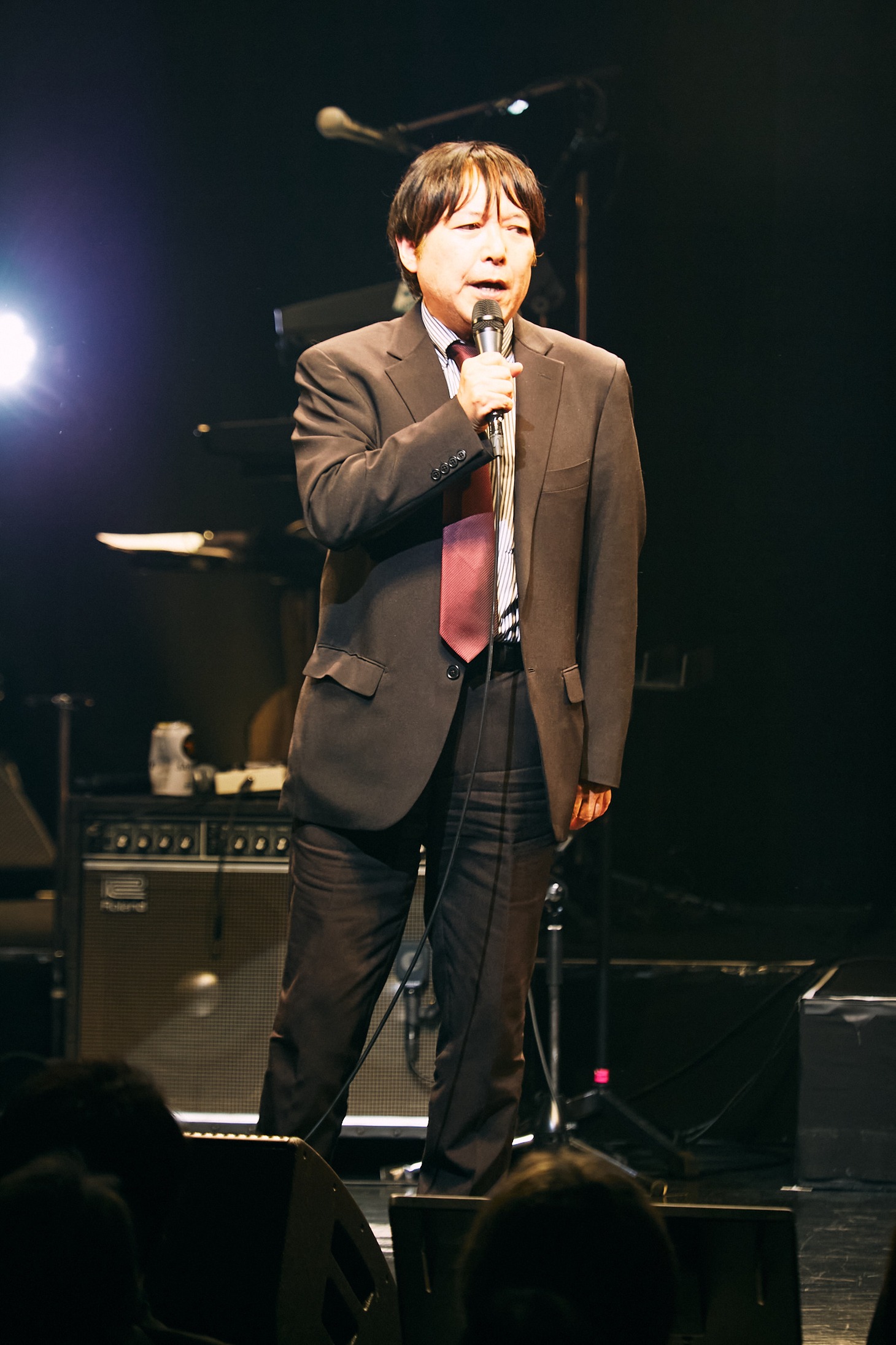 テイチクエンタテインメントの代表取締役社長・栗田秀樹氏。（撮影：新保勇樹）