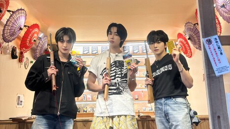 「xikers DAY OFF IN TOKYO TEAM C（MINJAE, HUNTER, YECHAN）」より。