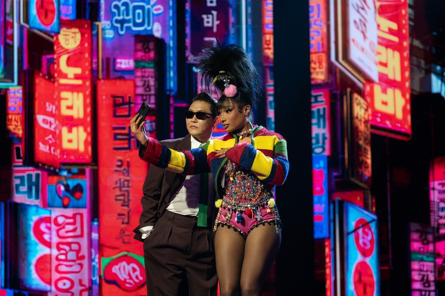 ミーガン・ジー・スタリオンとPSY。