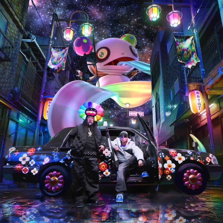 村上隆×JP THE WAVYのMNNK Bro.が新曲「LV MURAKAMI」リリース、MVも 